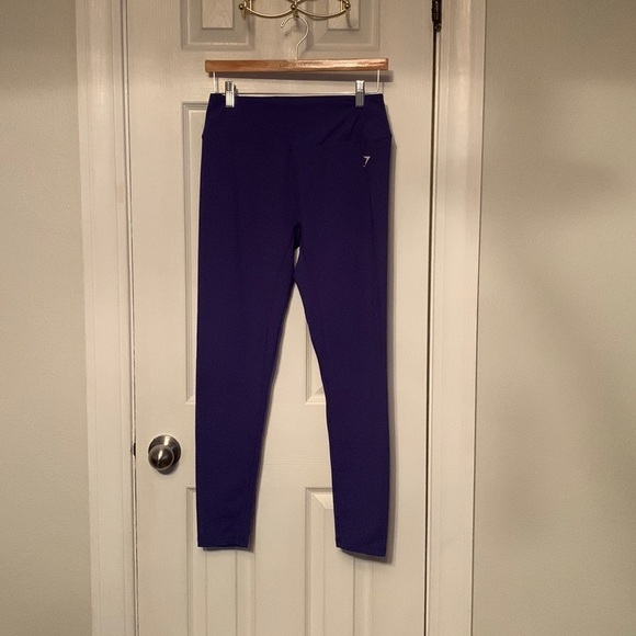 Gymshark Purple Athletic/Sporty leggings Size S #509 - Picture 1 of 9